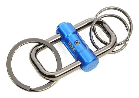Troika Schlüsselanhänger 2-Way Key Azul
