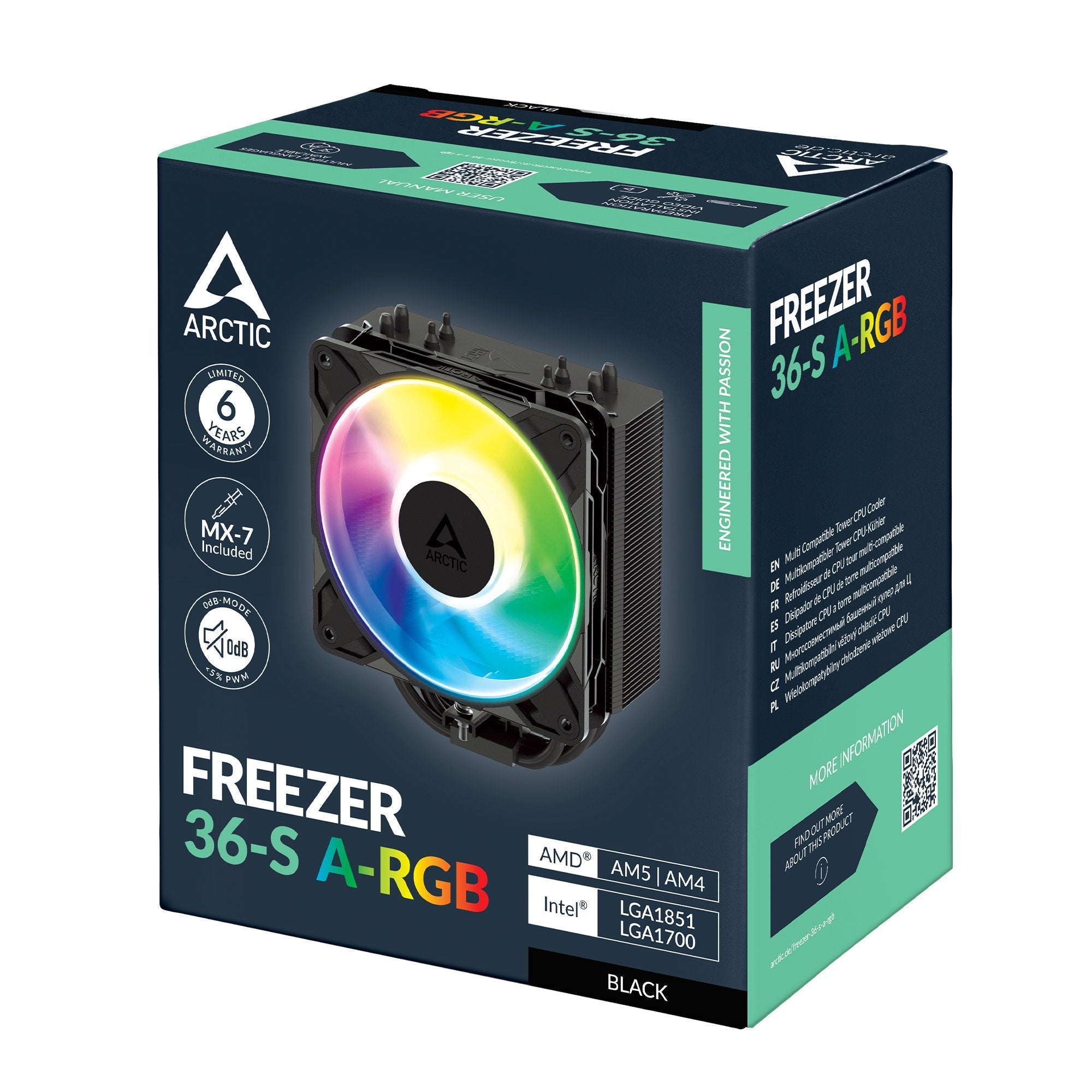 Arctic Arctic Freezer 36-S A-Rgb (Negro) Acfre00198a