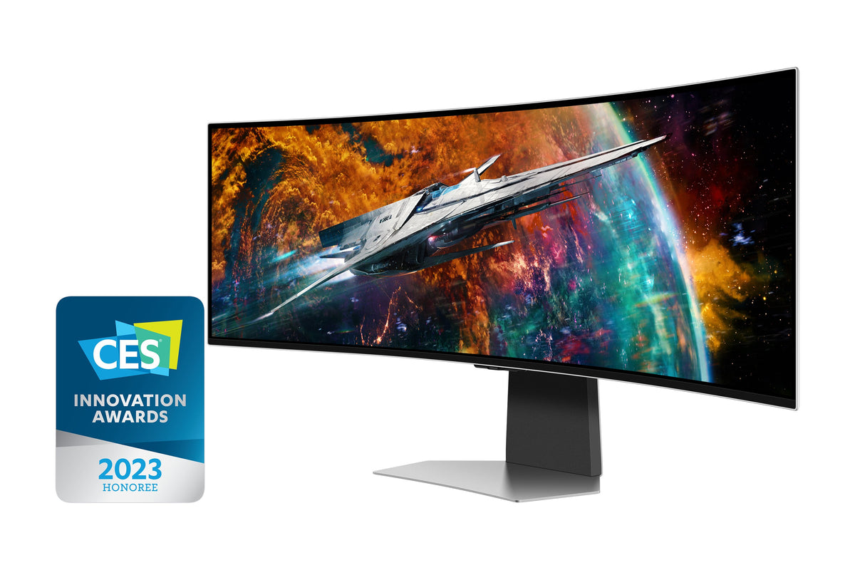 EAN 8806094972566 - Samsung G95SC pantalla para PC 124,5 cm (49") 5120 x 1440 Pixeles Dual QHD OLED Plata imagen 6
