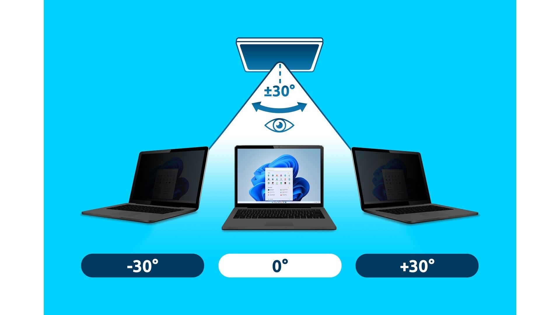 Filtro De Privacidad Kensington De 2 Vías Extraíble. 15,6" 16:10