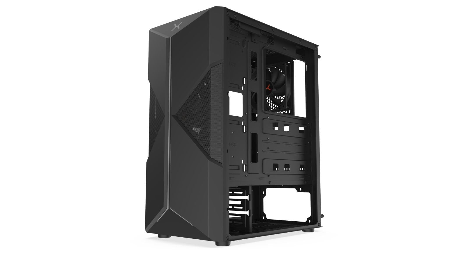 Caja Pc Krux Astral Gaming Atx Negra