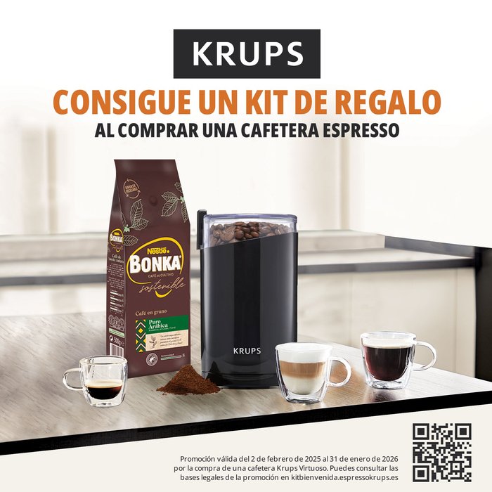 Krups Xp441810 Virtuoso Essential, Edelstahl