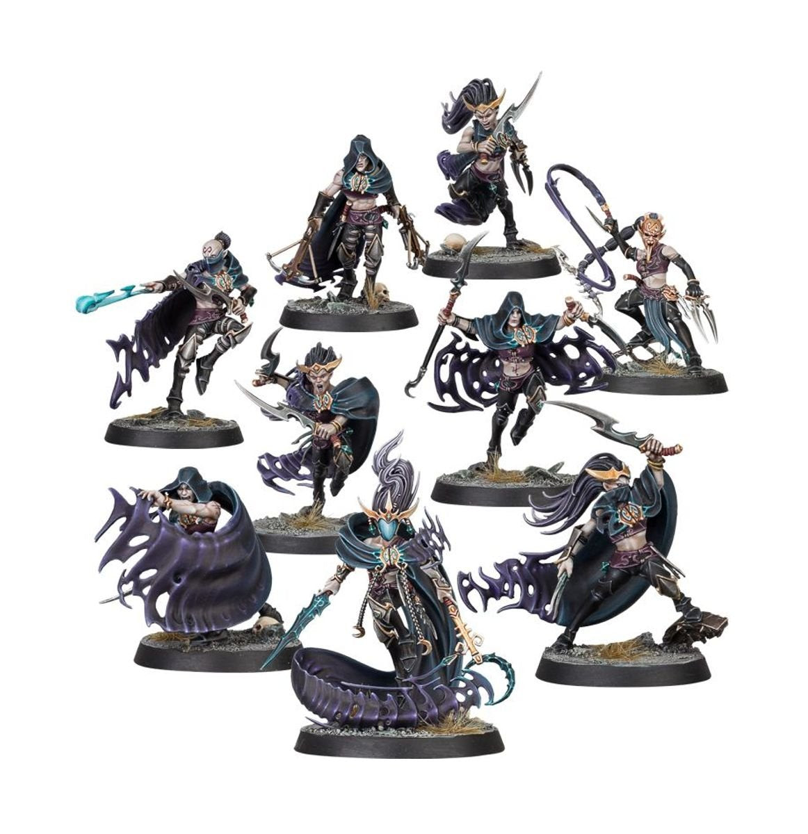 Warhammer Aos - Spearhead Daughters Of Khaine Coterie De L'Ombre Khainite