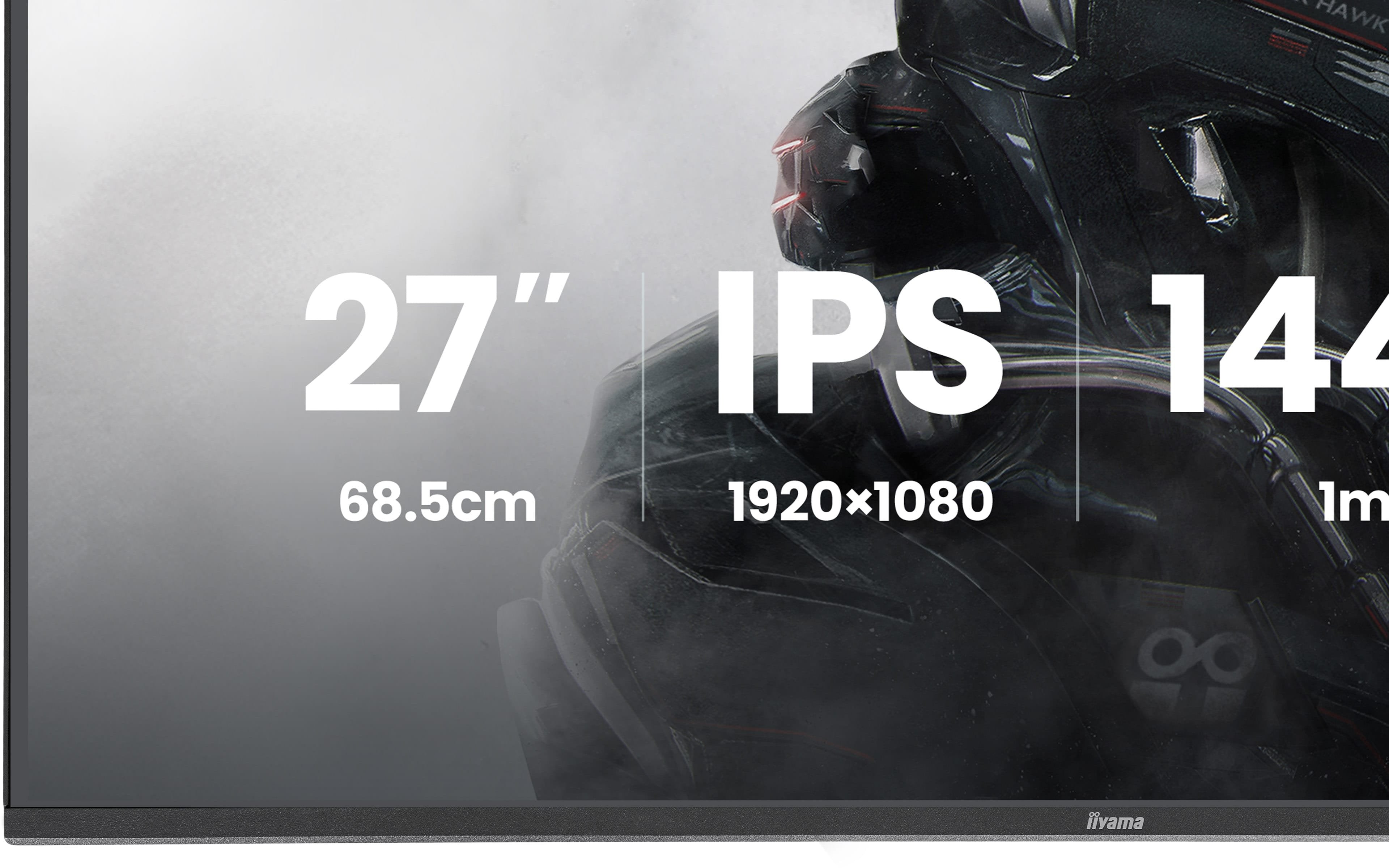 Iiyama 68.6cm 27" Gb2741hsu-B1 16:9 Hdmi+Dp+2xusb Ips