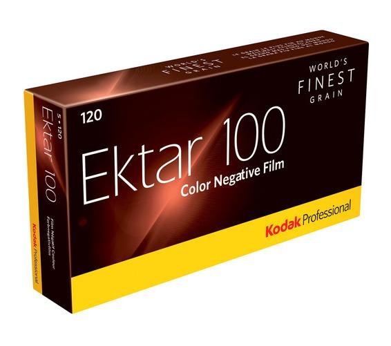 Kodak 1x5 Professional Ektar 100 120 Película De Color