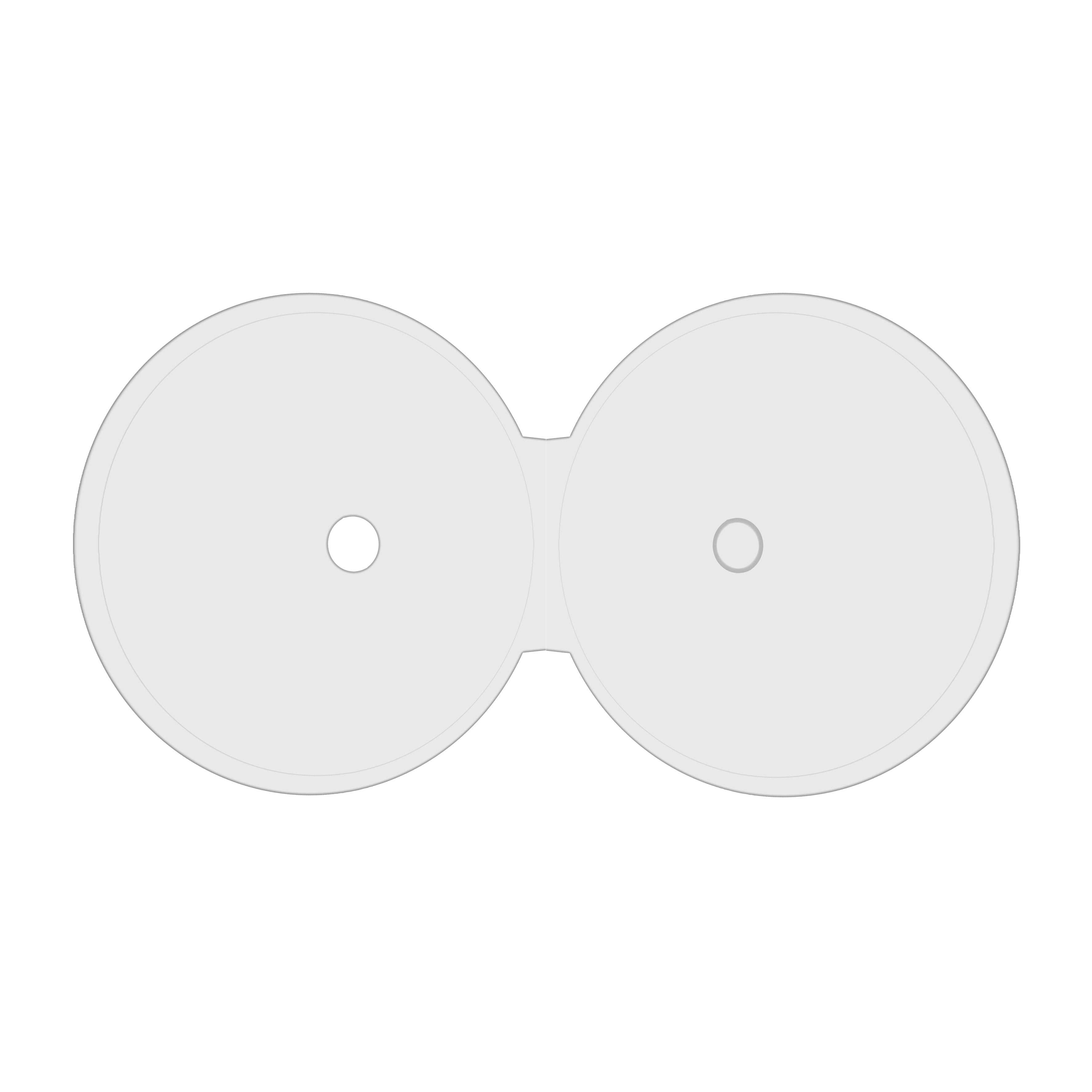 Mediarange Leerhülle Para 1 Dics Shellcase Transparentee