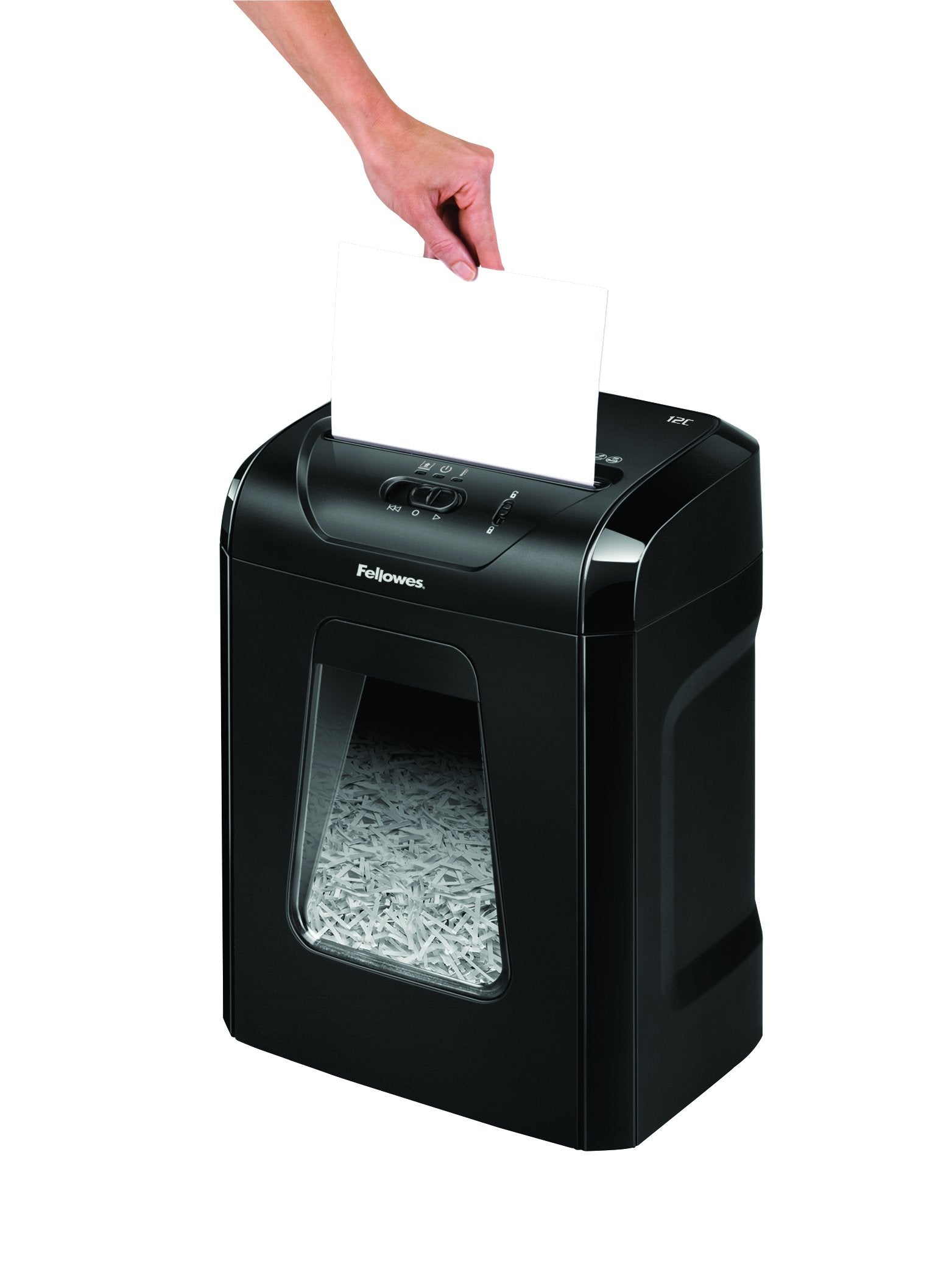 Destructora Fellowes 12c Corte En Partículas De 4 X 40mm Negra