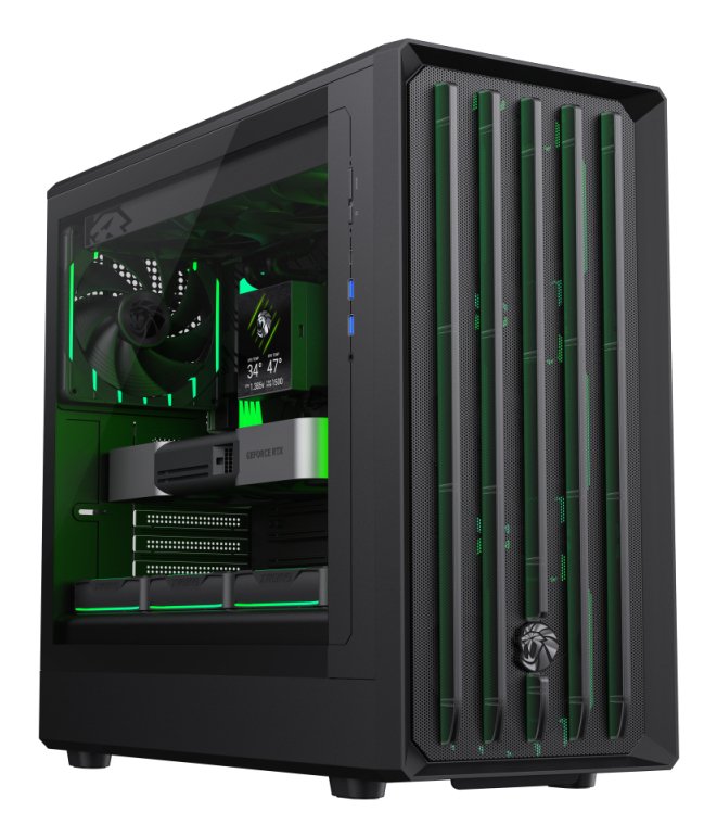 Caja Pc Gamemax Case Claw 460 Bk Atx