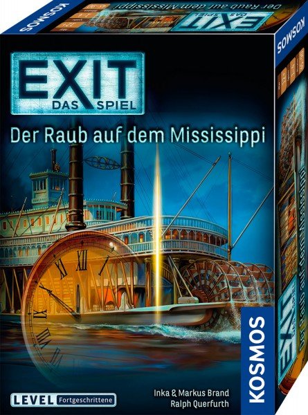 Kosmos Exit - El Juego - El Robo En El Mississippi, Juego De Mesa 691721