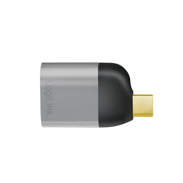 EAN 4052792068900 - LogiLink CUA0204 cambiador de género para cable USB-C DisplayPort Negro, Gris imagen 2