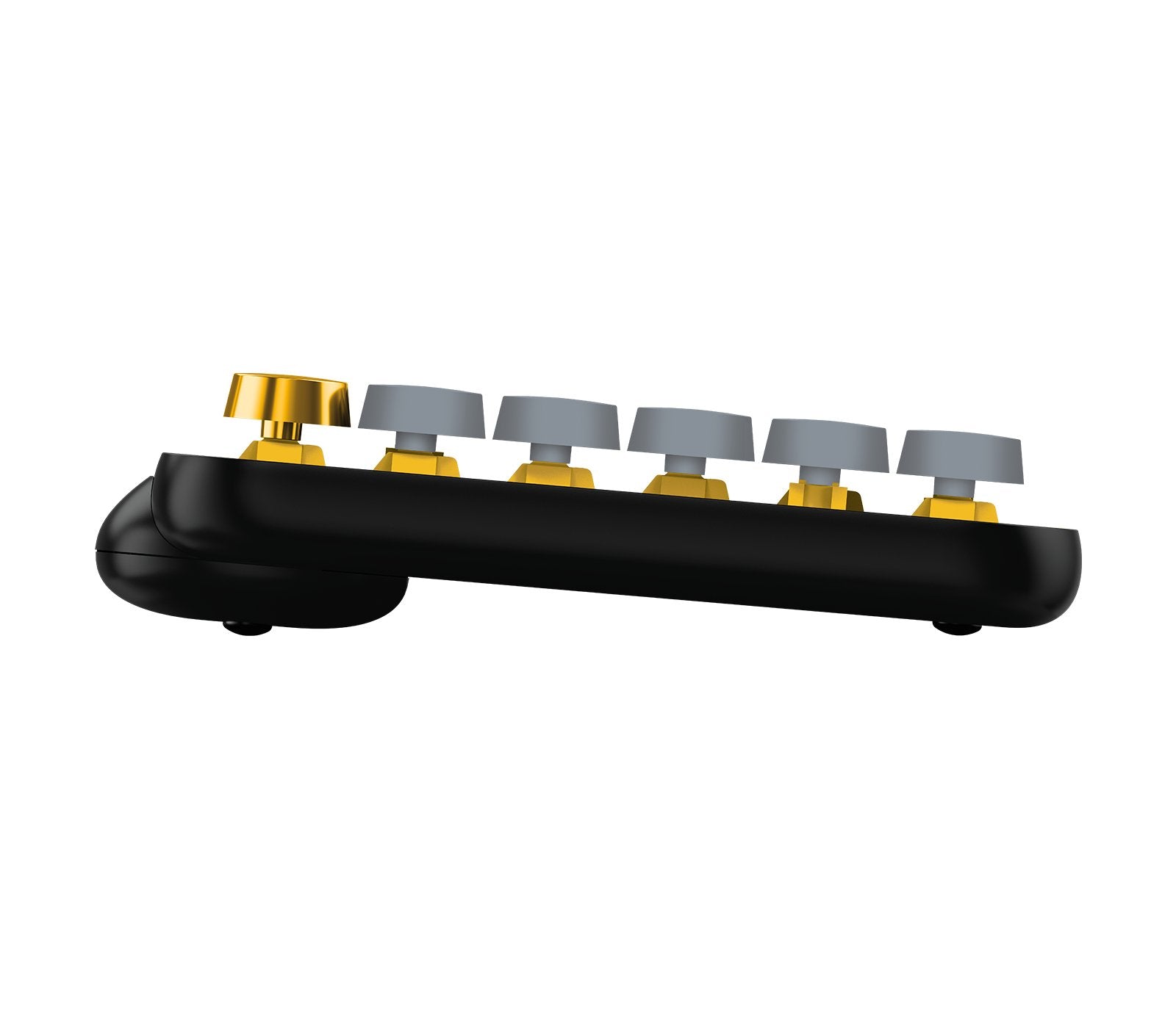 Teclado Español Logitech Pop Keys Wireless Emoji Keys Rf Wireless + Bluetooth Qwerty Negro, Gris, Amarillo