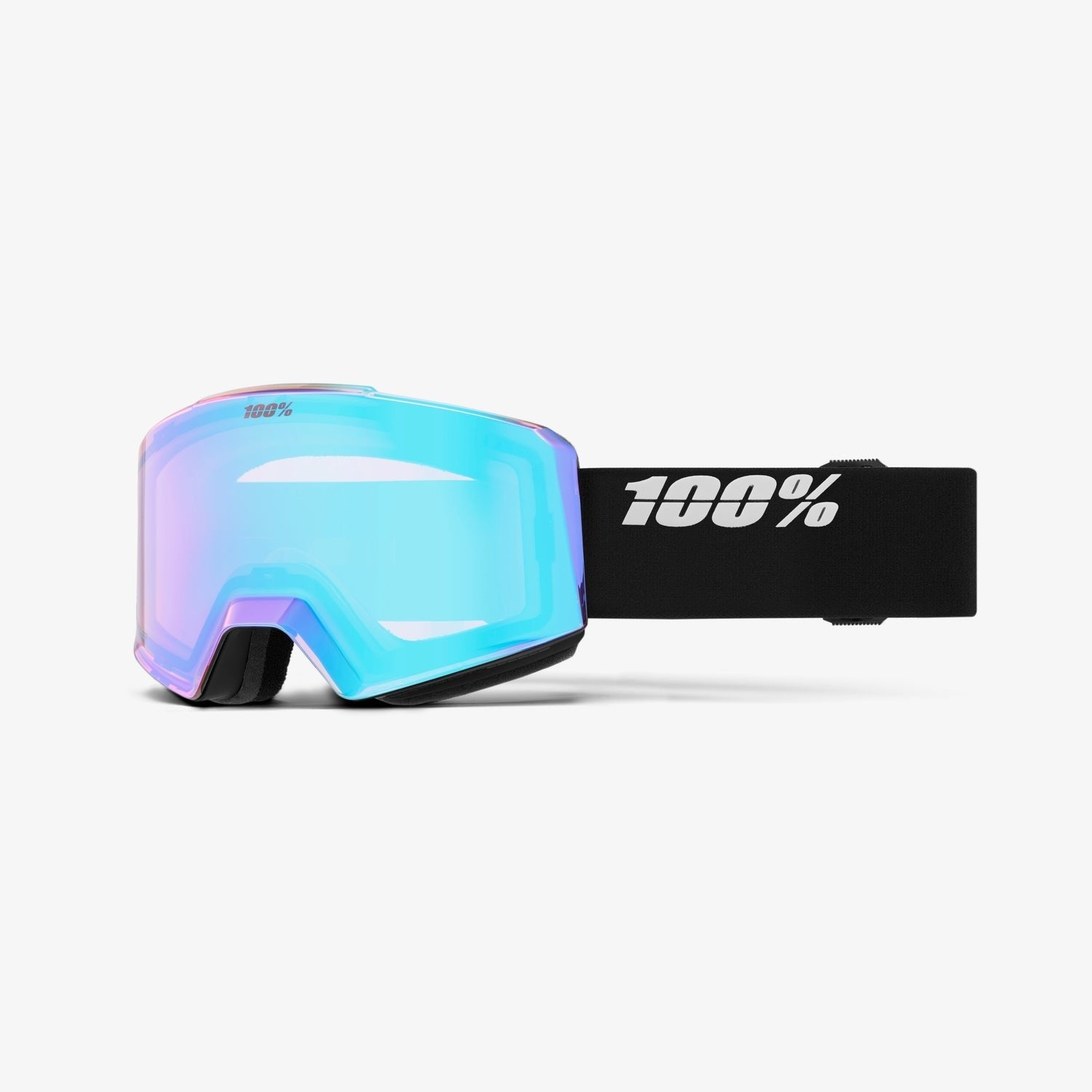 100percent Snow - Norg Goggle Essential Black Silver Ml Mirror