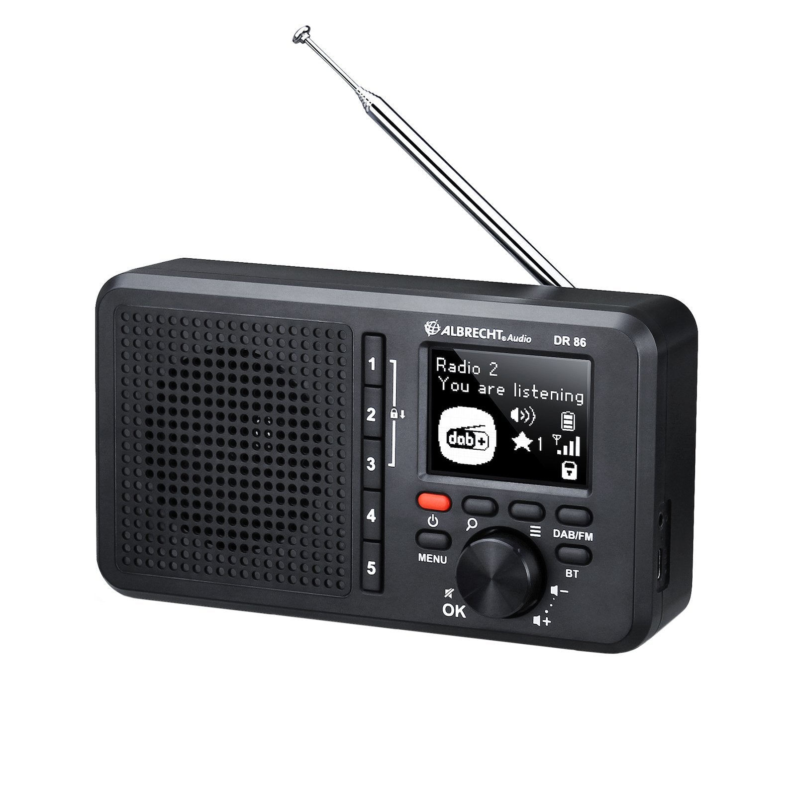 EAN 4032661278616 - Albrecht DR 86 Personal Digital Negro imagen 3