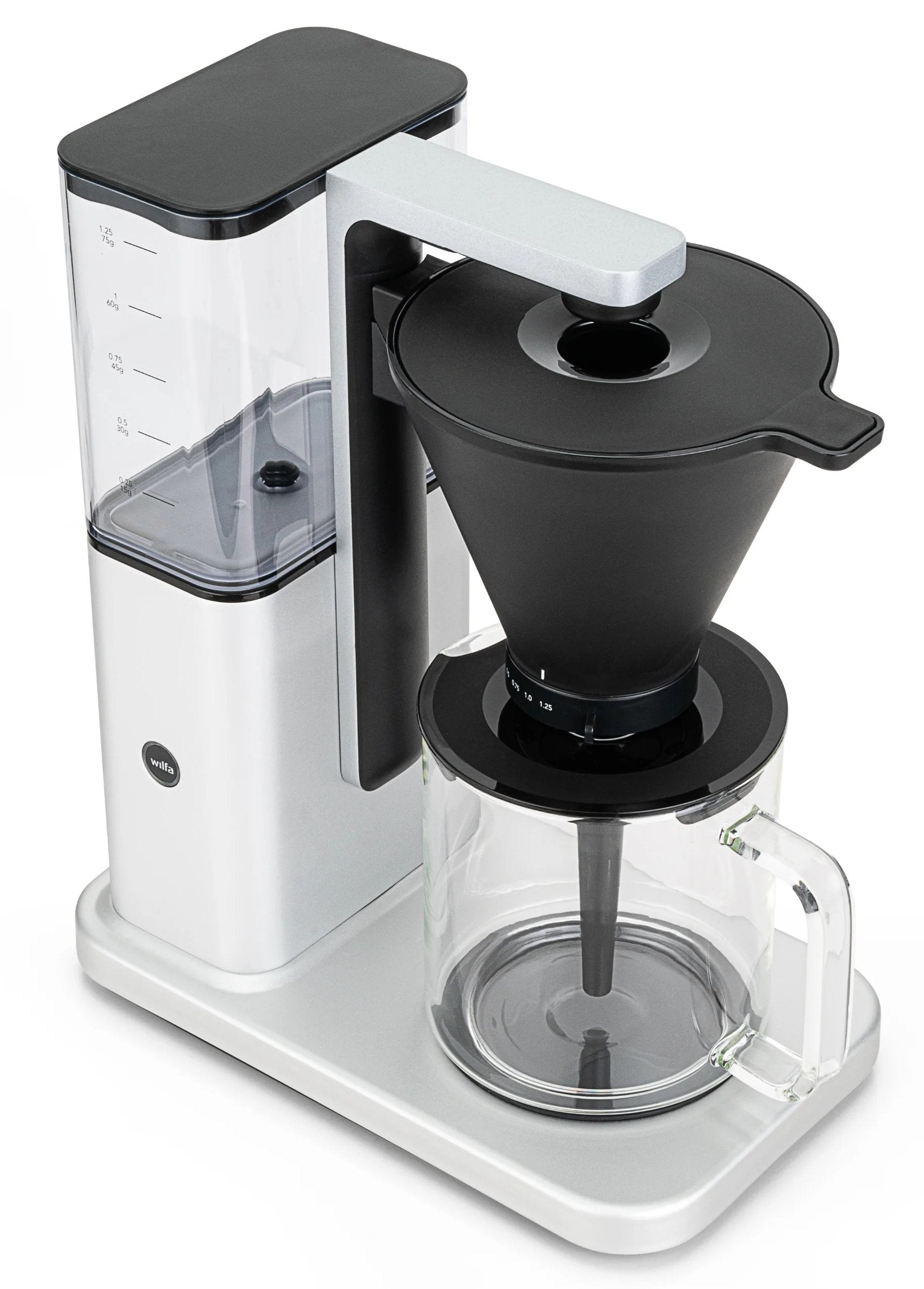 Wilfa Zense Alux Cm10apa-M125 (Aluminium/Plata, 1650 Watt, 1,25 L/10 Tassen) 602292