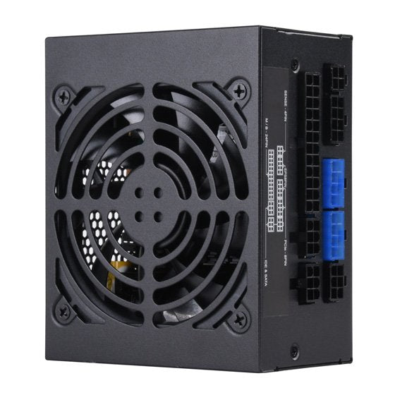 Fuente De Alimentación Silverstone Sst-Sx650-G V1.1 650w Para Pc Negra, 4x Pci