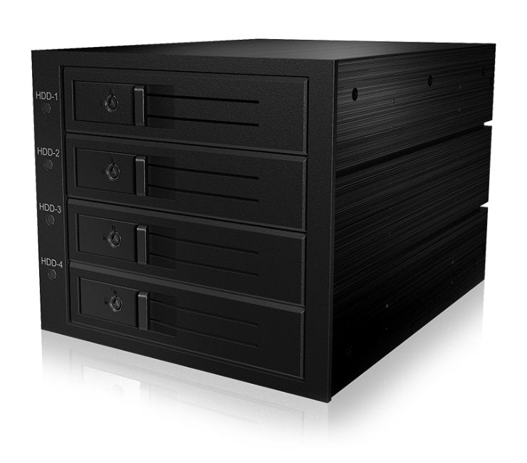 EAN 4250078169529 - ICY BOX IB-564SAS-12G unidad de disco multiple Negro imagen 1