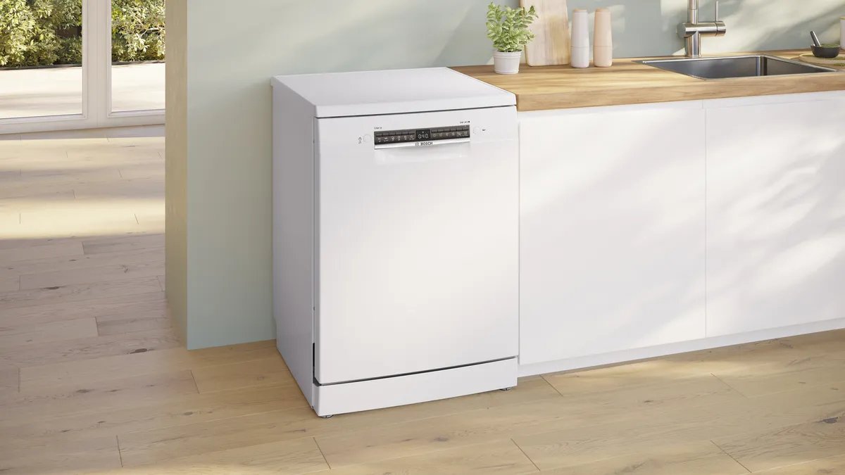 Bosch Home Sms4htw16e Serie 4, Lavavajillas Blanco, 60 Cm, Home Connect Sms4htw16e