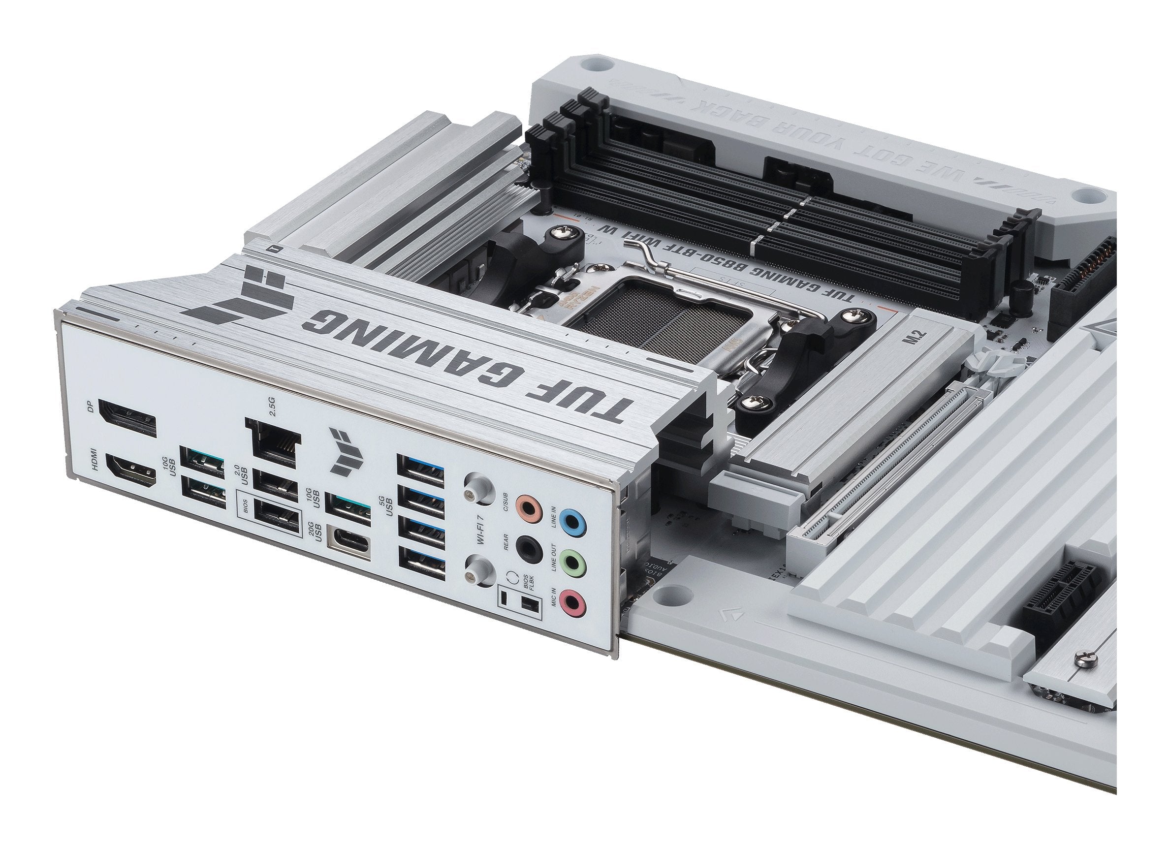 EAN 4711387941874 - ASUS TUF GAMING B850-BTF WIFI W AMD B850 Zócalo AM5 ATX imagen 13