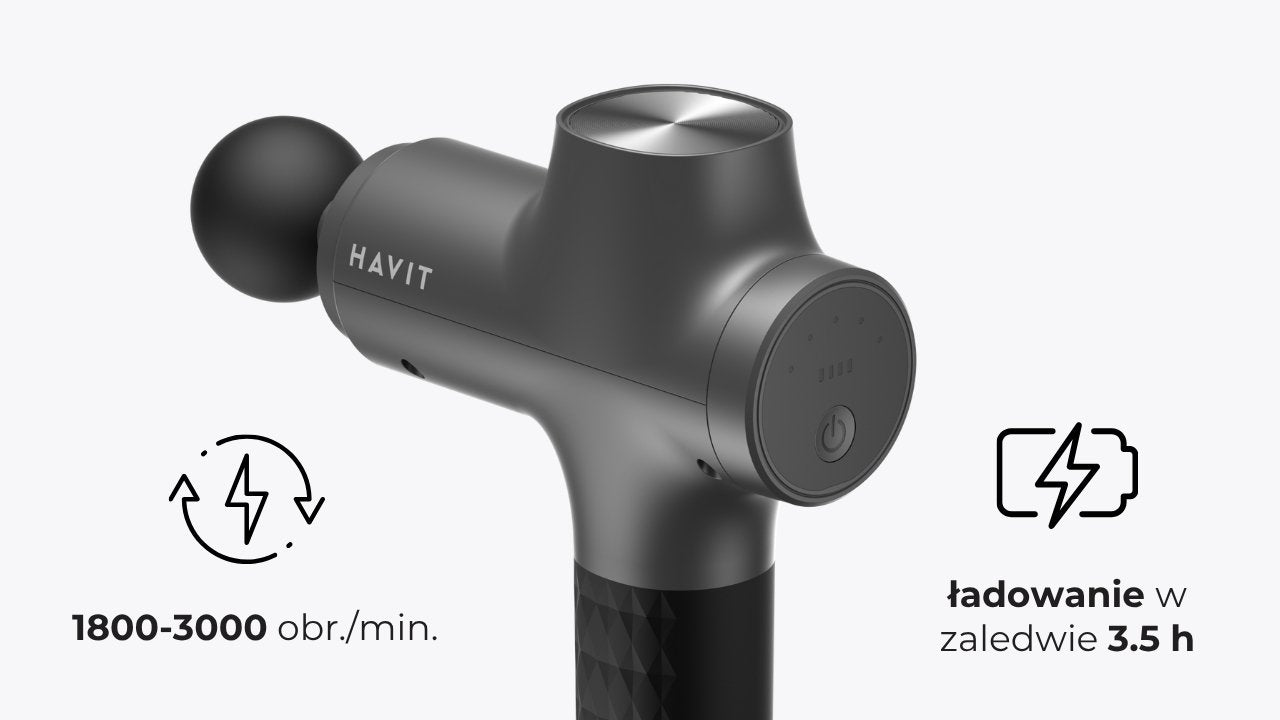 EAN 6939119043438 - Havit MG1503 masajeador Universal Negro imagen 9