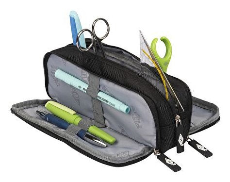Wedo Mäppchen Schlamperbox Hsiness Con 3 Fächern Negro