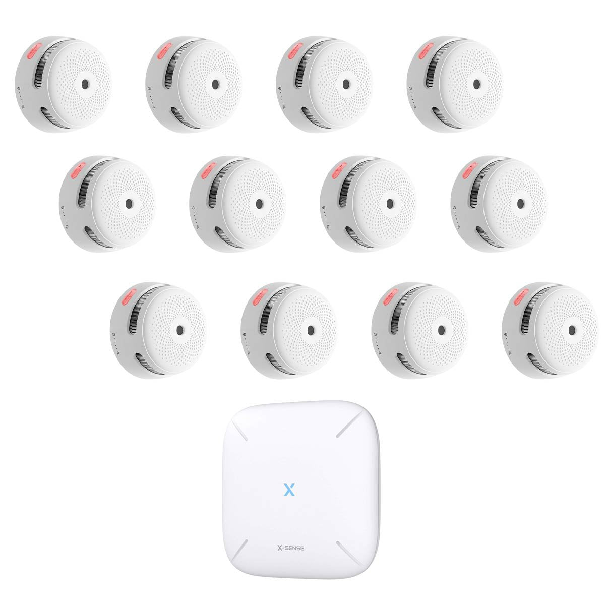 X-Sense Rauchmelder Zasxs00107weu / Fs121 Multipack Blanco