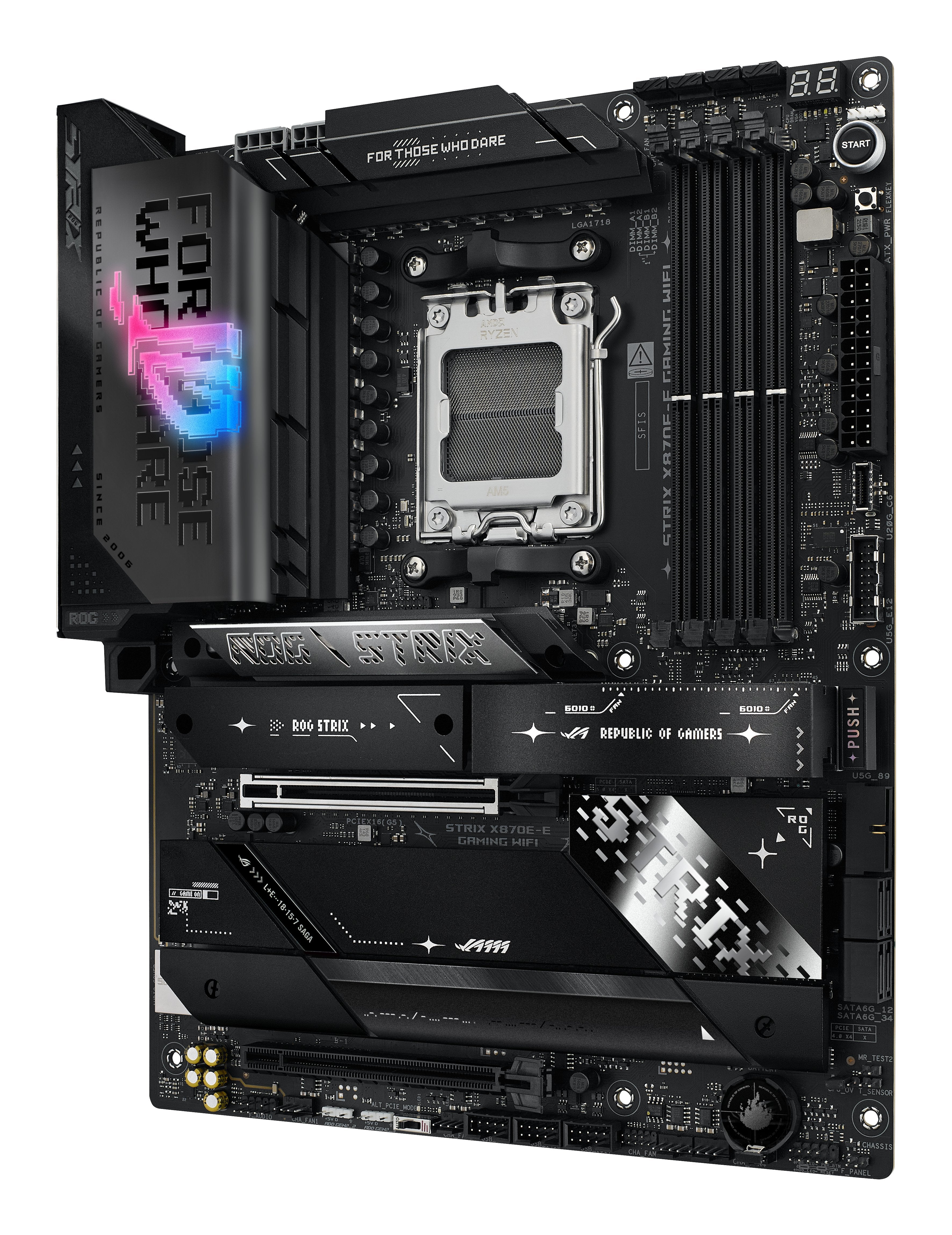 EAN 4711387724163 - ASUS ROG STRIX X870E-E GAMING WIFI AMD X870E Zócalo AM5 ATX imagen 4