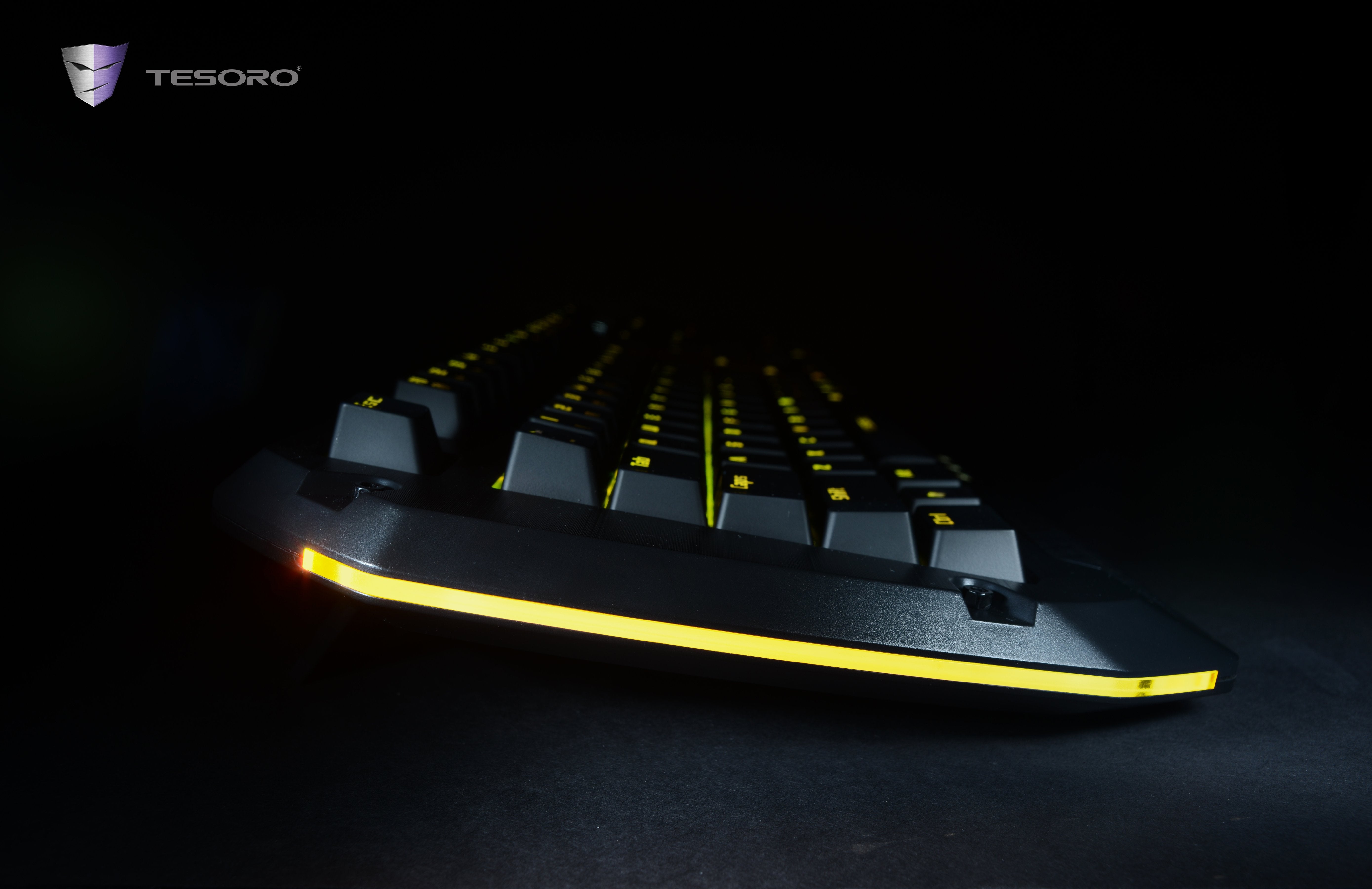 Tesoro Lobera Teclado Usb Azerty Negro