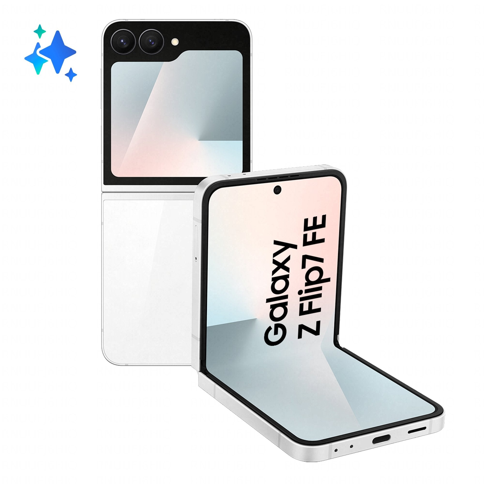 EAN 8806097497813 - Samsung Galaxy Z Flip7 FE 17 cm (6.7") 5G 8 GB 128 GB 4000 mAh Blanco imagen 1