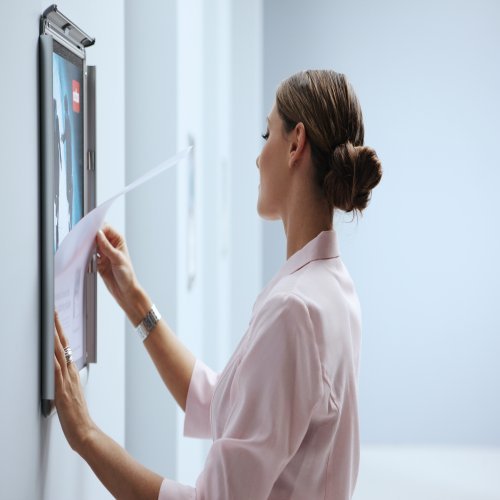 Nobo Vitrina Porta Posters Clipdown A4