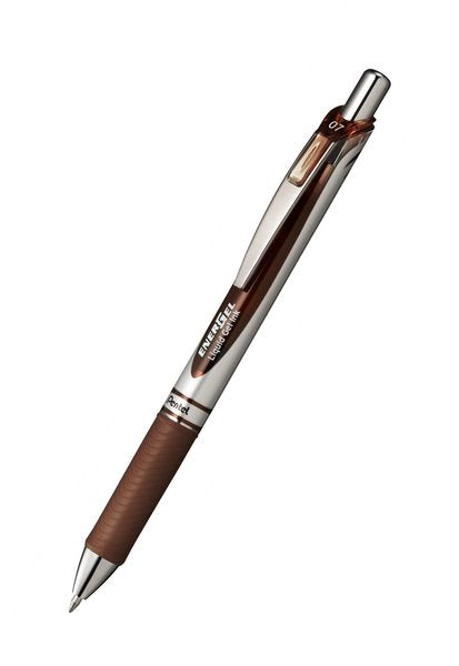 Pentel Energel Bl77-Ex Gelschreiber 0.35 Mm, Schreibfarbe: Marrón
