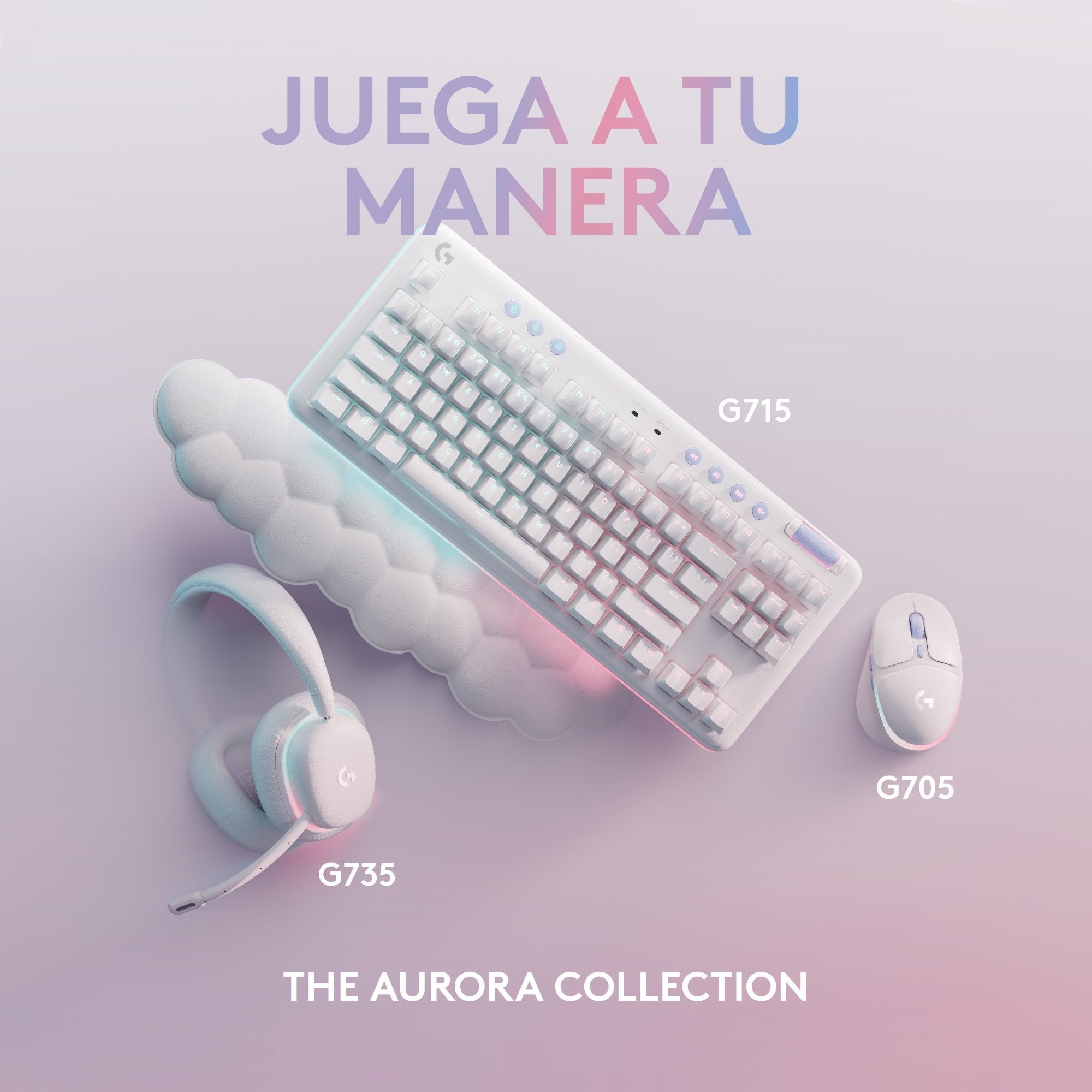 EAN 5099206098572 - Logitech G 920-010414 teclado Juego USB QWERTY Español Blanco imagen 11