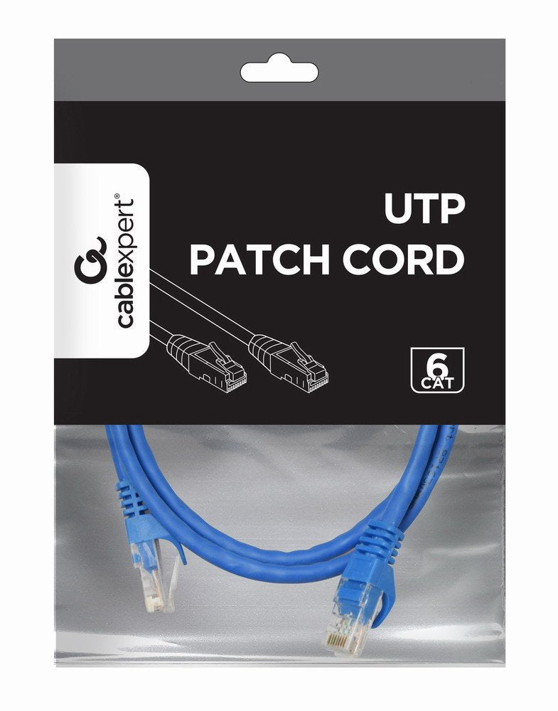 EAN 8716309093354 - Gembird PP6U-0.5M cable de red Azul 0,5 m Cat6 U/UTP (UTP) imagen 3