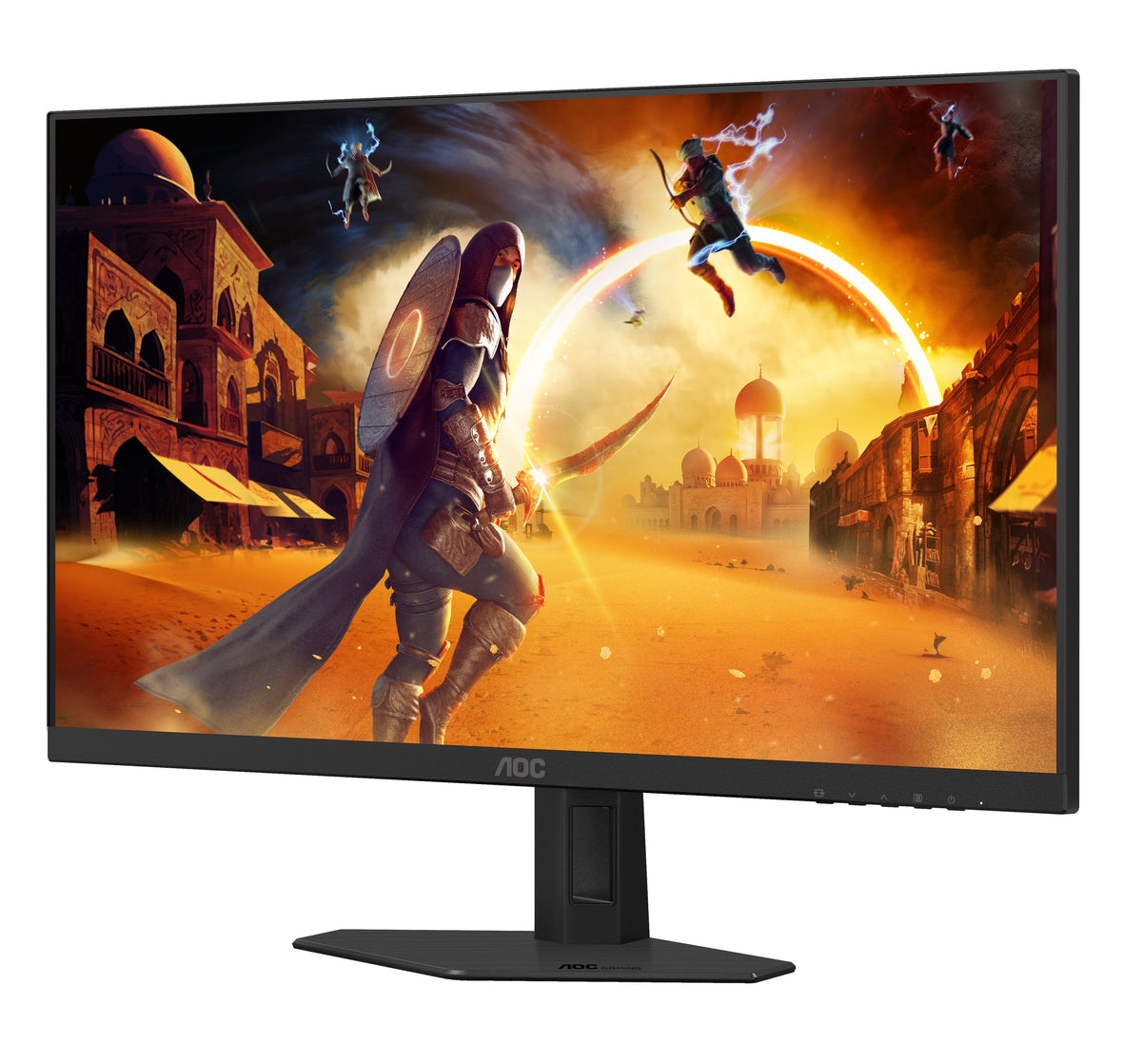 Aoc Gaming 27g4zrep G4 Series Monitor Led Gaming 27" 1920 X 1080 Full Hd @ 240 Hz Fast Ips 300 Cd/M² 1000:1 Hdr10 0.3 Ms 2xhdmi Displayport Negro Rojo