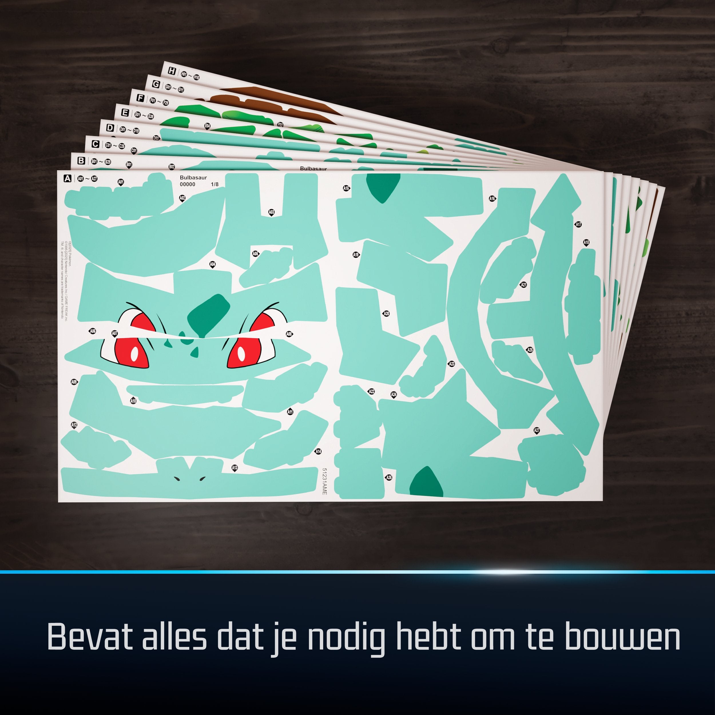 EAN 681147098077 - 4D Build FDP FAP Pokemon Bulbasaur GML Puzle 3D 195 pieza(s) Dibujos imagen 3