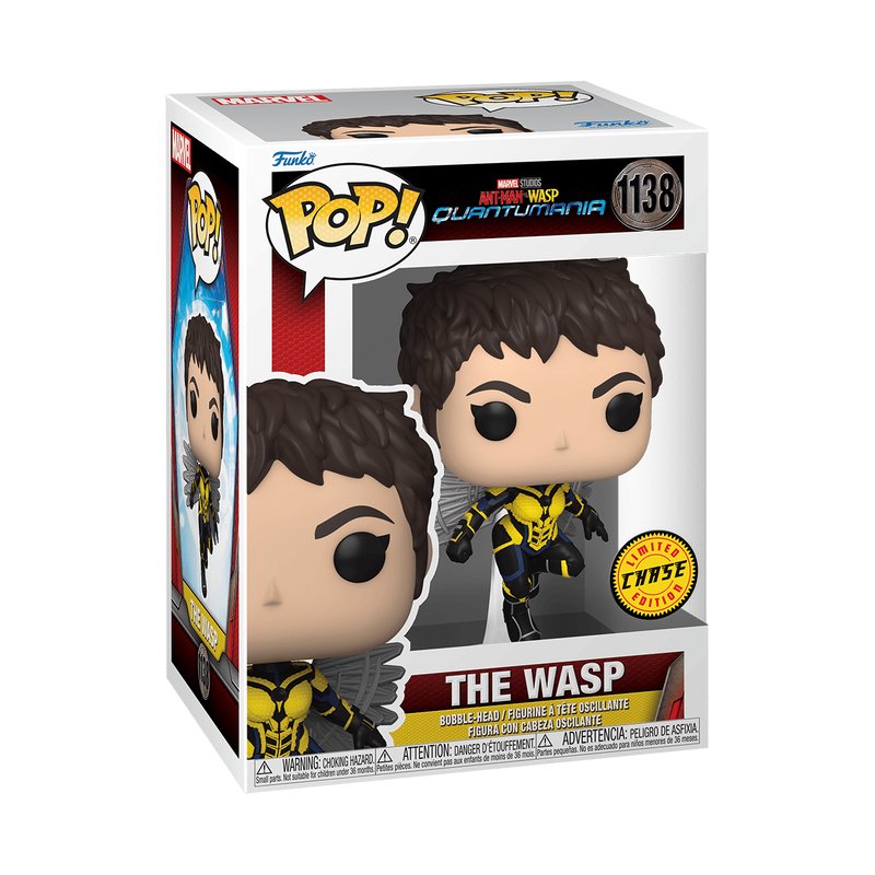 Funko Pop Avispa 1138 - Ant-Man Quantumania Opción Chase Aleatoria