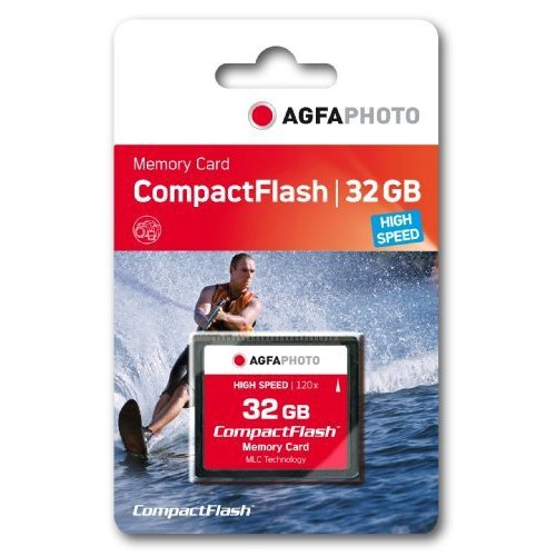 Agfaphoto Usb & Sd Cards Compact Flash 32gb Sperrfrist 01.01.2010 Memoria Flash Compactflash