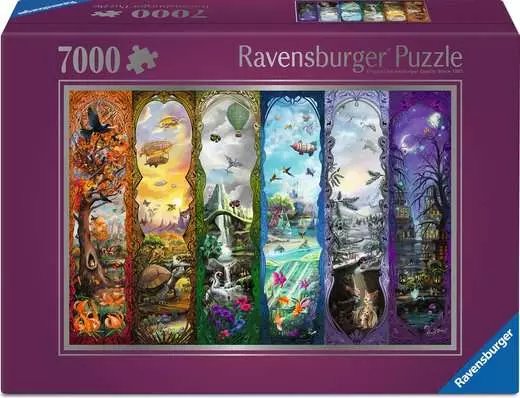 Rompecabezas De Ravensburger: Las Seis Piezas De 7000 Portales 12001422