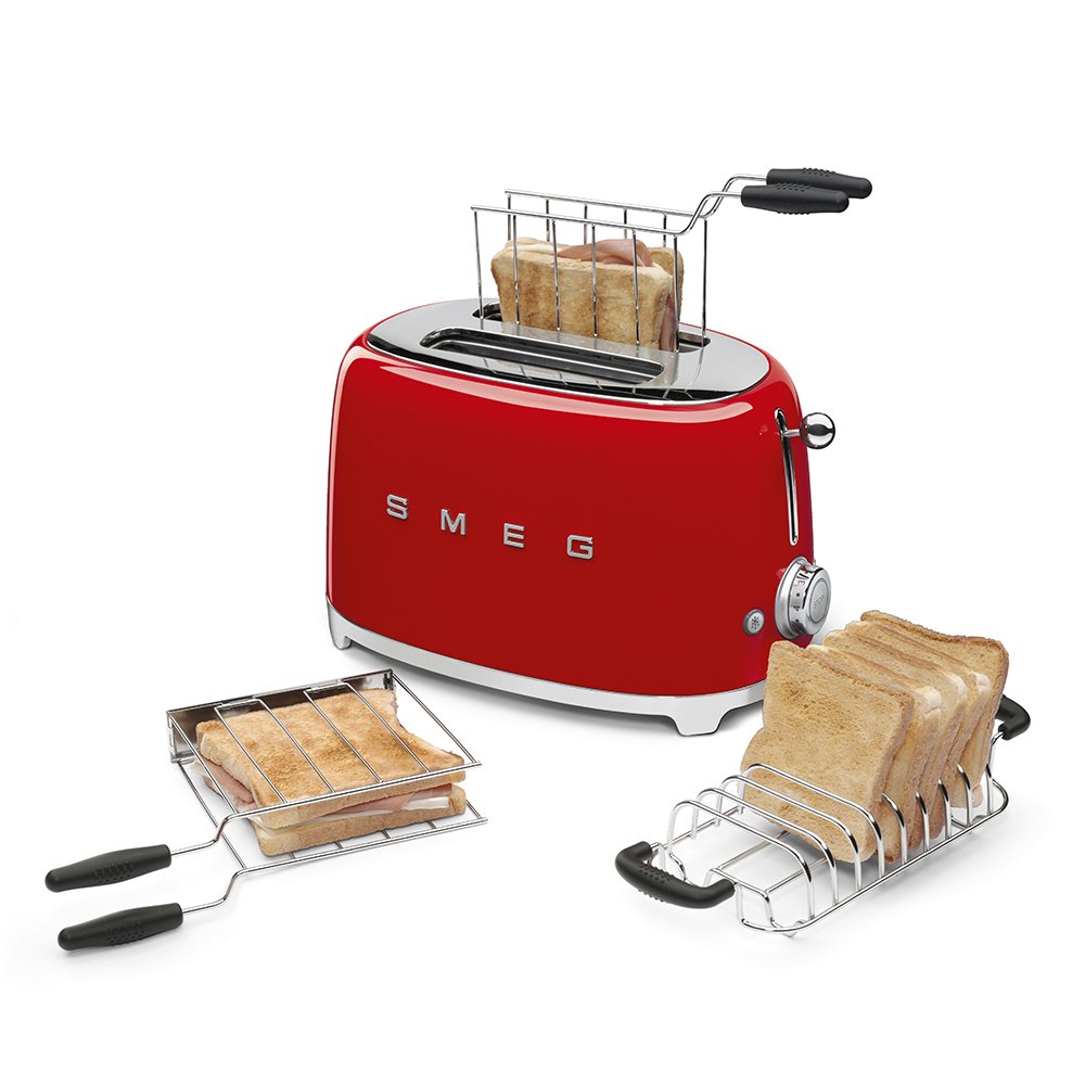 EAN 8017709186968 - Smeg TSF01RDEU tostadora 6 2 rebanada(s) 950 W Rojo imagen 5