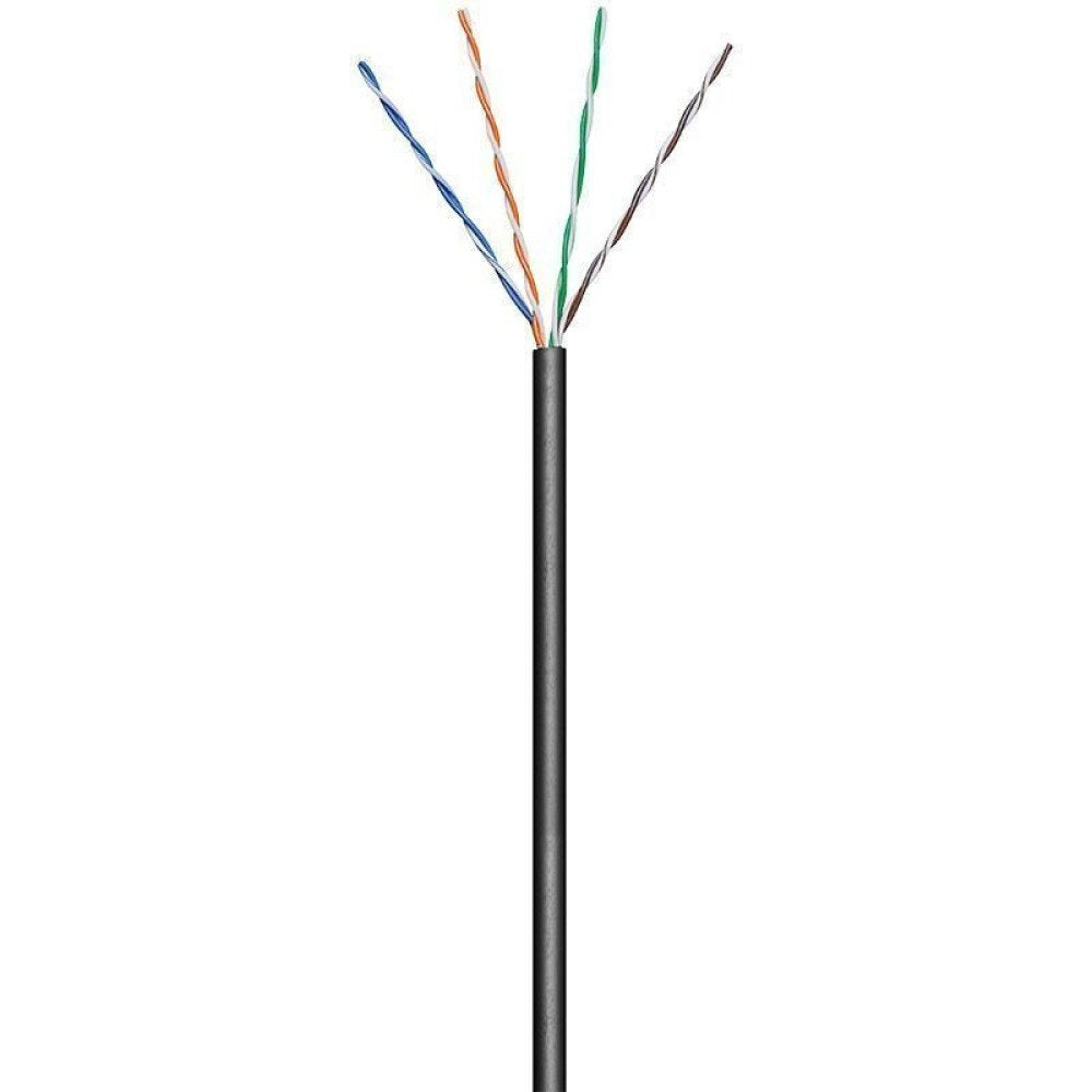 EAN 8054529025381 - Techly ITP7-UTP-0100LO cable de red Negro 100 m Cat5e U/UTP (UTP) imagen 2