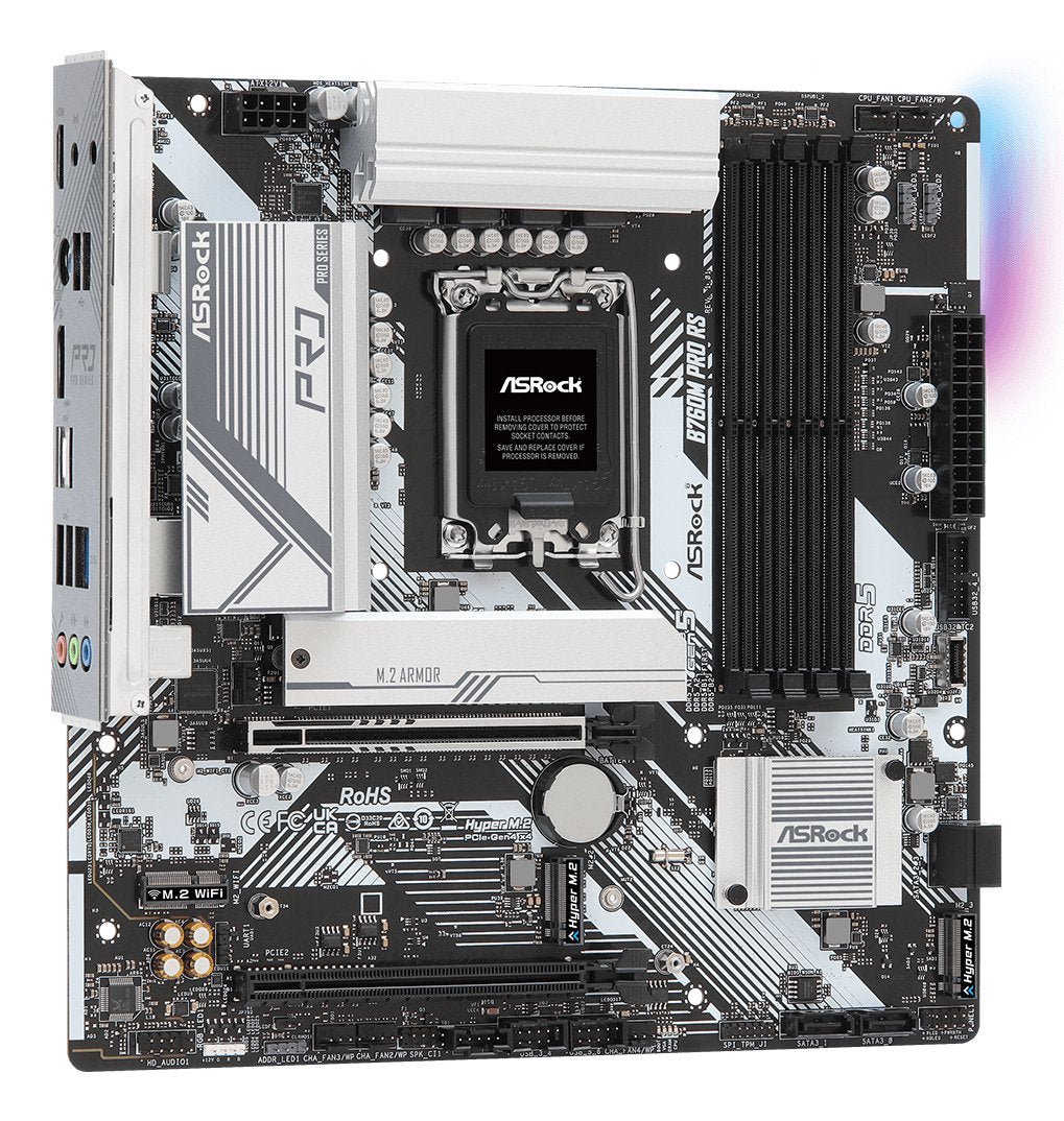 EAN 4710483942723 - Asrock B760M Pro RS Intel B760 LGA 1700 micro ATX imagen 5