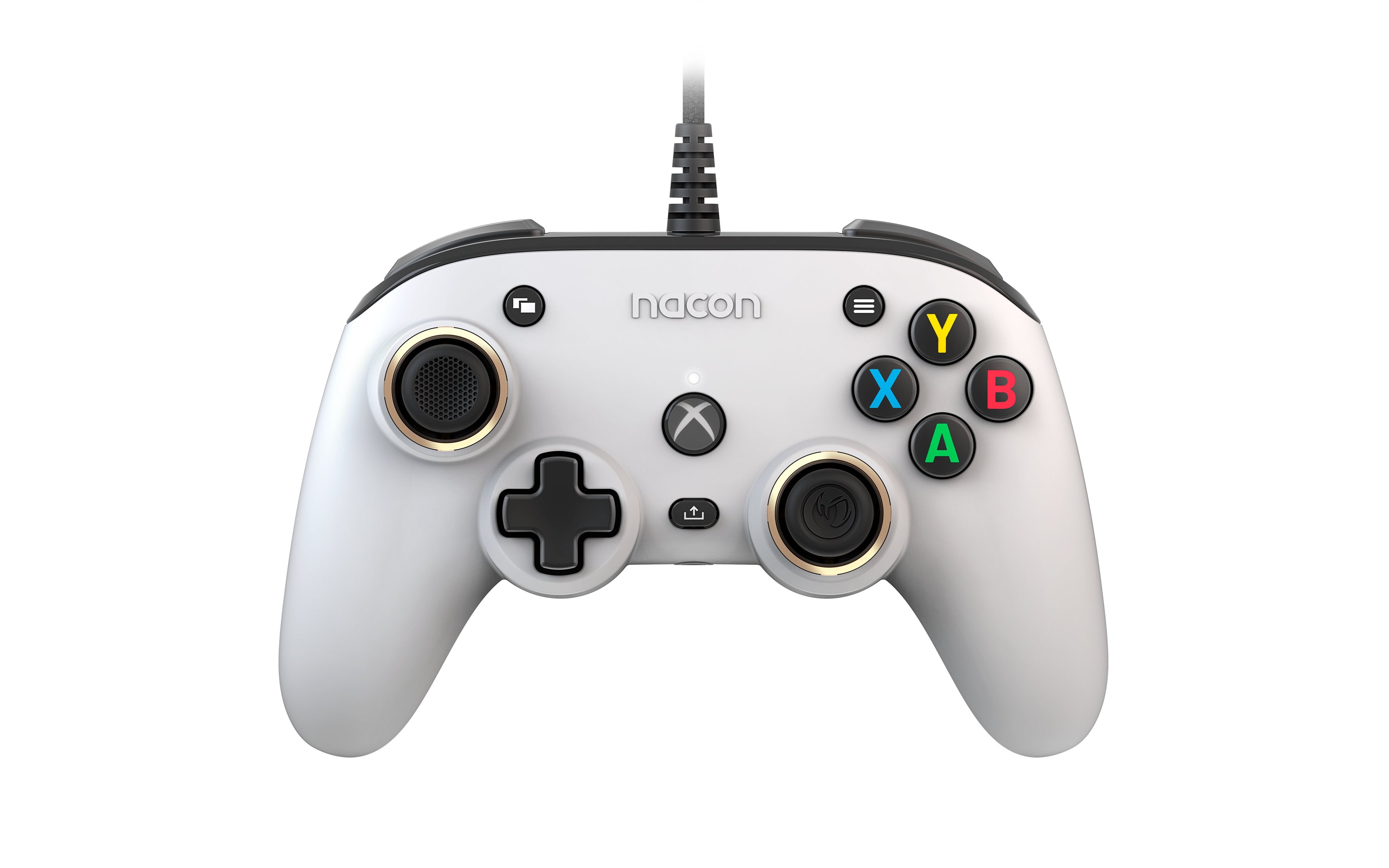 EAN 3665962005301 - NACON Pro Compact Controller Blanco USB Gamepad Xbox One, Xbox Series S, Xbox Series X imagen 1