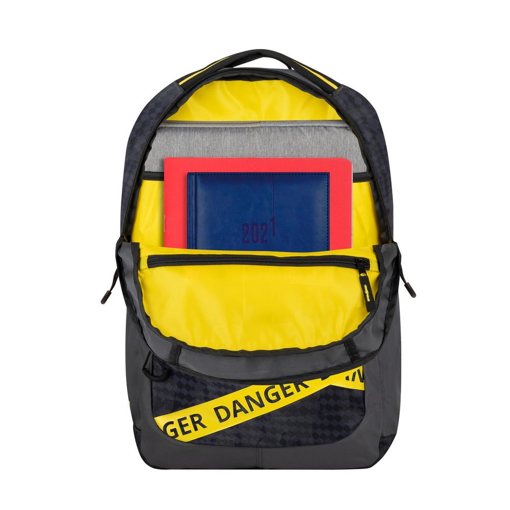 Mochila Riva Nb Erehs 15,6" Gris Camo 5431