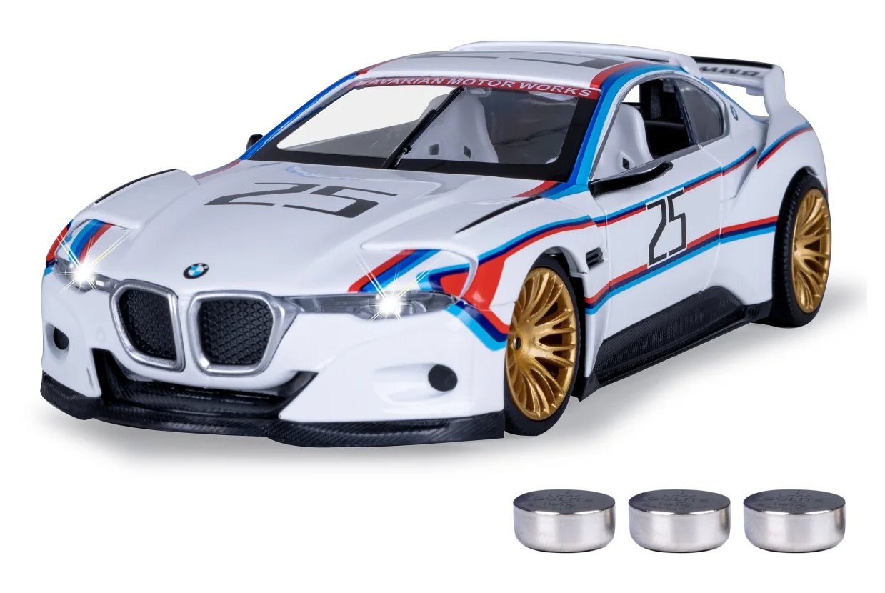 Jamara Bmw 3.0 Csl 1:24 Blanco 3+