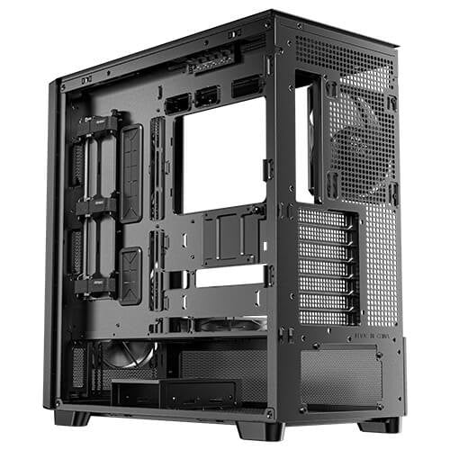 EAN 0761345101776 - Antec FLUX SE Midi Tower Negro, Madera imagen 4