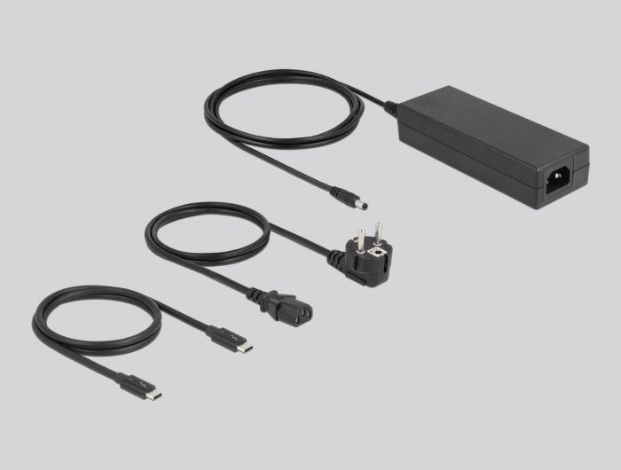 Delock Hub Thunderbolt 4 De 3 Puertos Con Puerto Superspeed Usb 10 Gbps Tipo-A - 8k