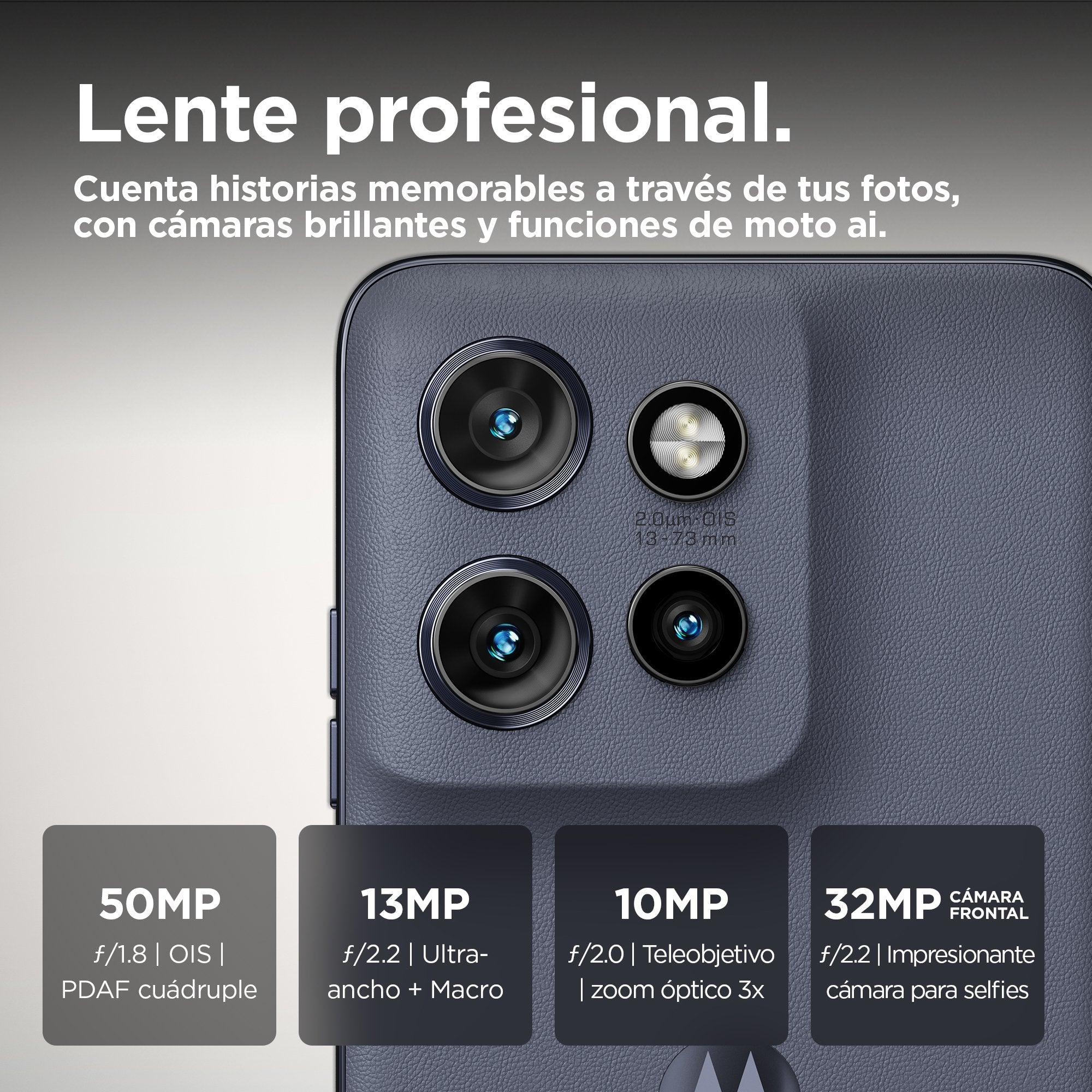 EAN 840023278426 - Motorola edge 50 Neo 16,1 cm (6.36") SIM doble Android 14 5G USB Tipo C 8 GB 256 GB 4310 mAh Gris imagen 5