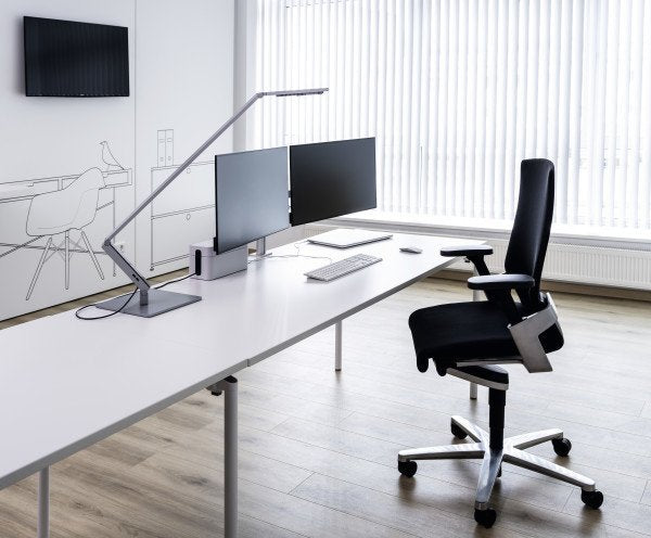 Soporte De Monitor Durable Para 2 Monitores, Abrazadera De Mesa 508523