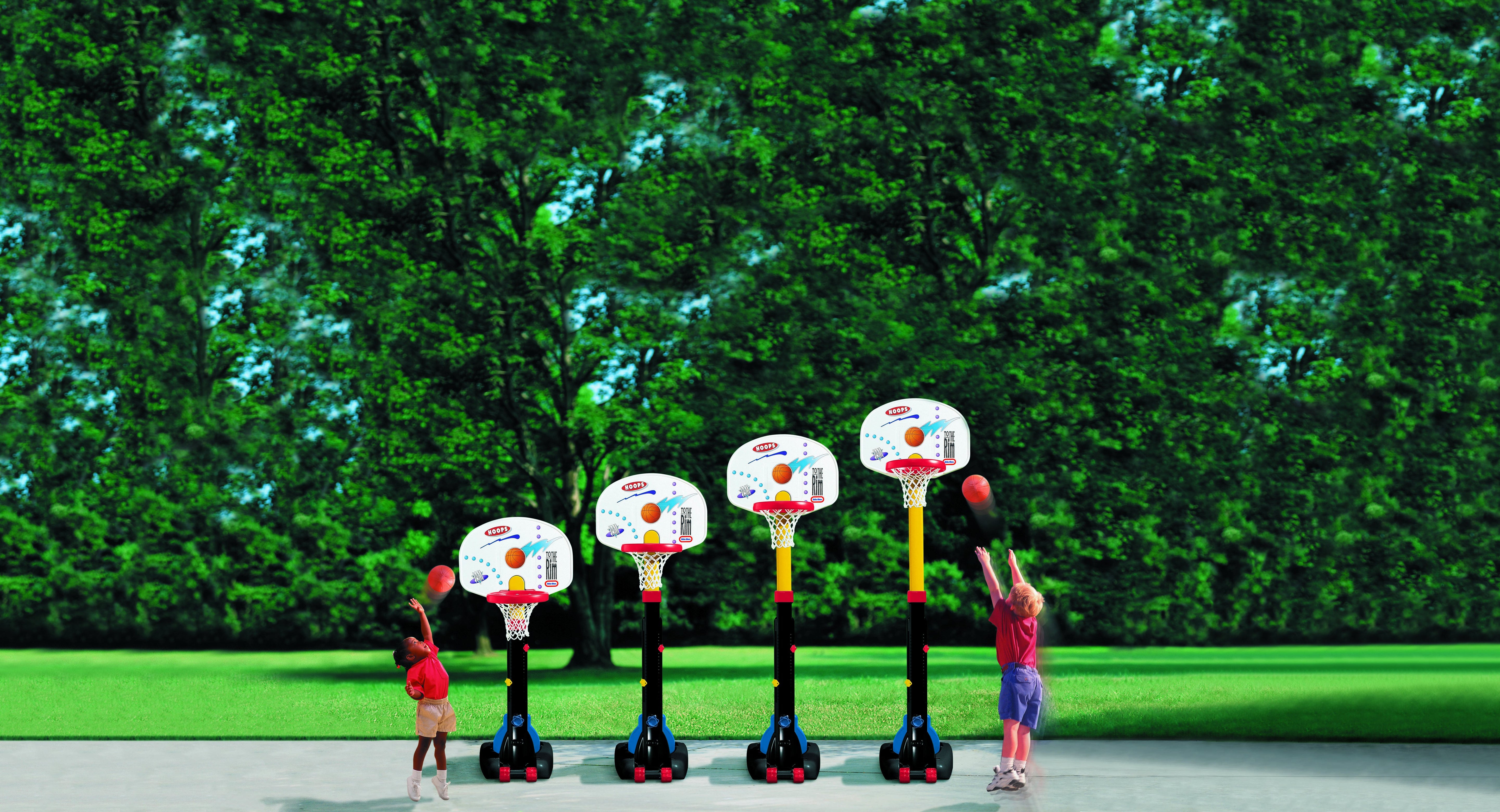 EAN 50743043390 - Little Tikes Easy Store Basketball Set Portátil Con forma de abanico imagen 6