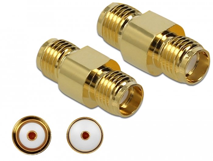 Delock 89974 Conector Sma, Sma Oro