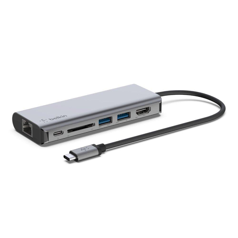 EAN 0745883819829 - Belkin AVC008BTSGY base para portátil y replicador de puertos USB 3.2 Gen 1 (3.1 Gen 1) Type-C Negro, Gri imagen 1